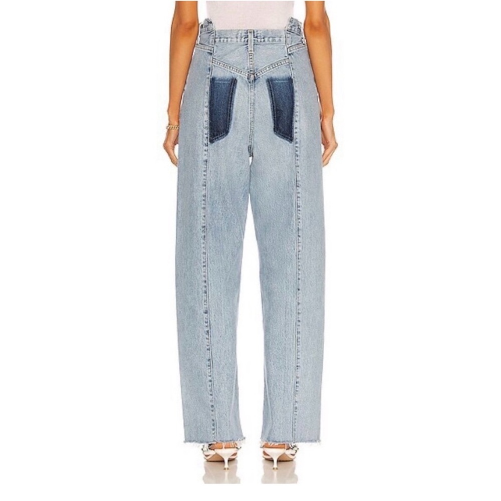 AGOLDE Pieced Angled Relaxed Straight Jeans - Picture 3 of 6